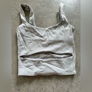 OAK + FORT Gray Women's Top